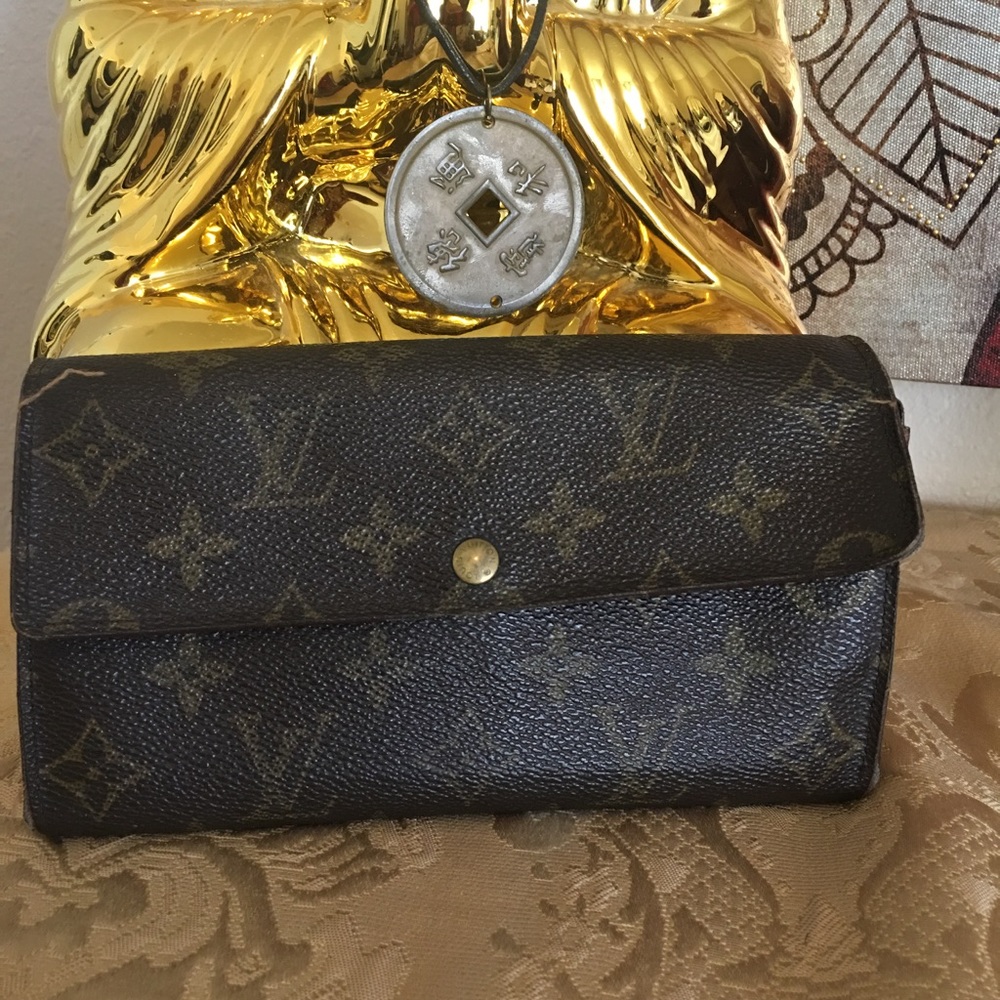 100% Authentic Vuitton Wallet .